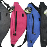 Smell Proof Fanny Pack Hip Sack with Zipper - 6 Pieces Per Retail Ready Display 23190 SMOKEZILLA