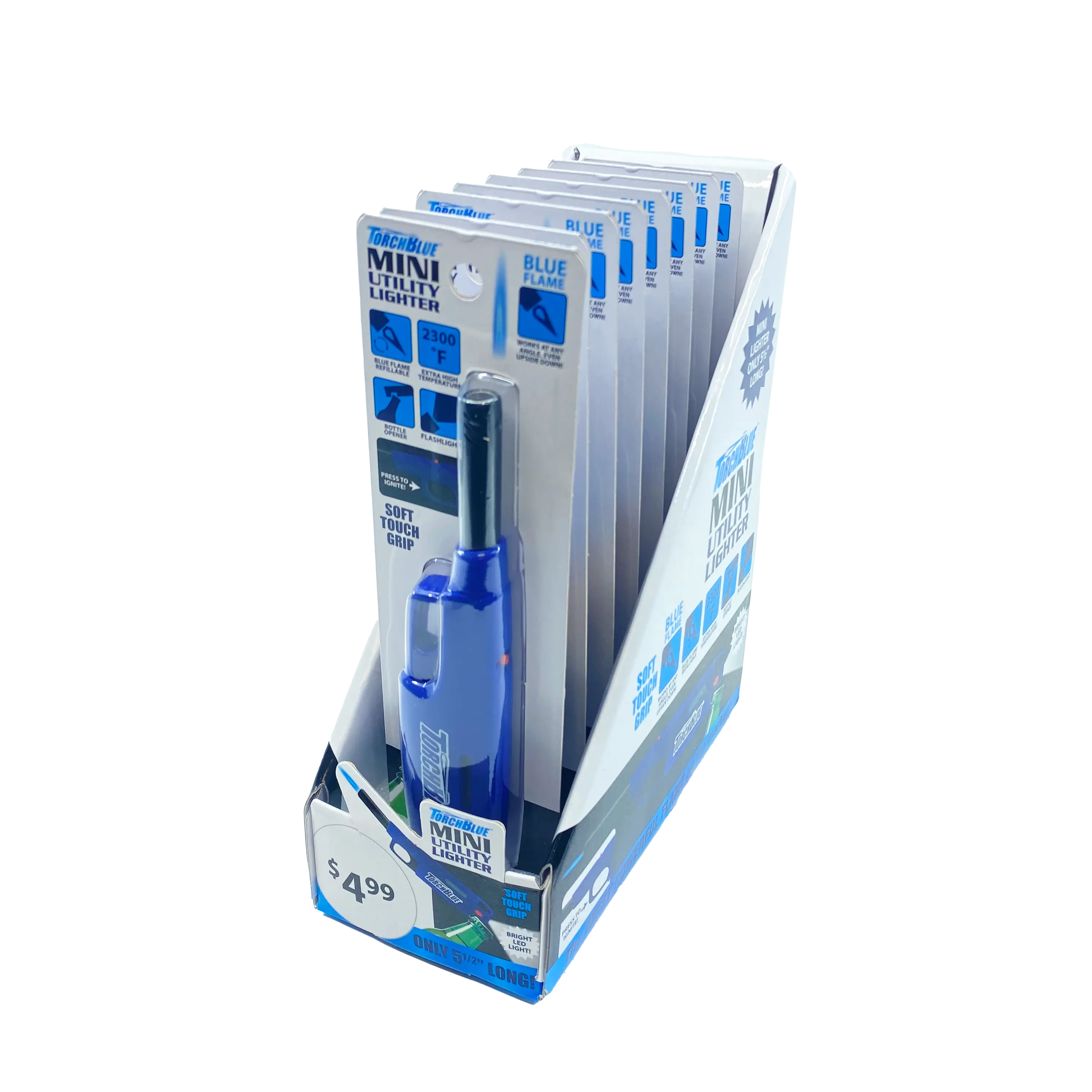 Grilling Center Assortment Floor Display - 71 Pieces Per Retail Ready Display 88403 TORCH BLUE