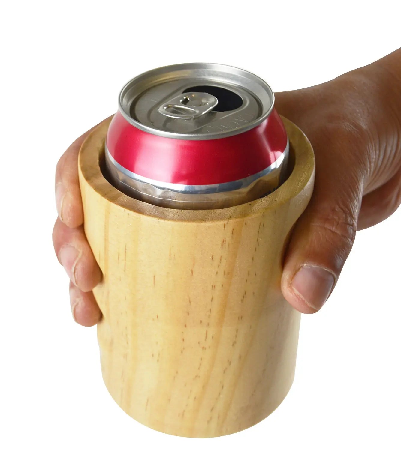 Wood Insulated Can and Bottle Cooler - 6 Pieces Per Retail Ready Display 23222 POLAR GEAR