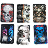 Metal Rolling Tray - 6 Pieces Per Retail Ready Display 23228 SMOKEZILLA