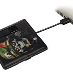 Cigarette Case with USB Coil Lighter - 8 Pieces Per Retail Ready Display 41334 SMOKEZILLA