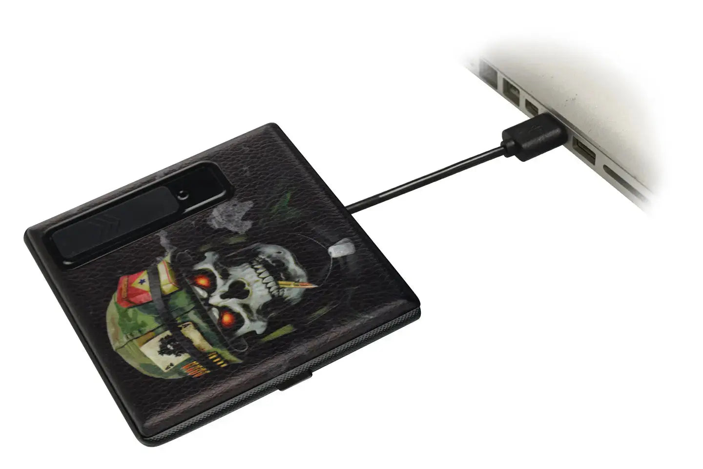 Cigarette Case with USB Coil Lighter - 8 Pieces Per Retail Ready Display 41334 SMOKEZILLA