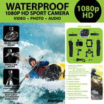 Waterproof Sport Camera with Micro Sd Card - 4 Pieces Per Retail Ready Display 23237 GADGET GEAR