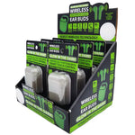 Wireless Earbuds Glow in The Dark with Case - 6 Pieces Per Retail Ready Display 23250 GADGET GEAR