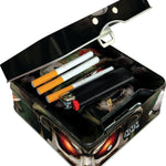 Metal Locking Storage Box with Roll Tray - 6 Pieces Per Retail Ready Display 23254 SMOKEZILLA