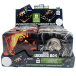 Metal Locking Storage Box with Roll Tray - 6 Pieces Per Retail Ready Display 23254 SMOKEZILLA