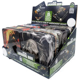 Metal Locking Storage Box with Roll Tray - 6 Pieces Per Retail Ready Display 23254 SMOKEZILLA