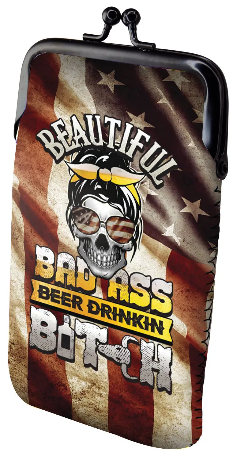 Neoprene Cigarette Pouch with Pocket - 8 Pieces Per Retail Ready Display 23261 SMOKEZILLA