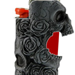 Black Metal Mystic Lighter Case with Bottle Opener - 12 Pieces Per Retail Ready Display 23263 SMOKEZILLA