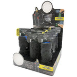 Black Metal Mystic Lighter Case with Bottle Opener - 12 Pieces Per Retail Ready Display 23263 SMOKEZILLA