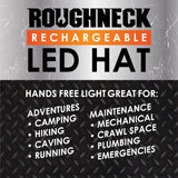 Roughneck LED Light Hat 6 Pieces Per Retail Ready Display 23274 ROUGHNECK