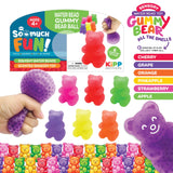 Squish and Squeeze Scented Gummy Bear Bead Ball Toy - 12 Pieces Per Pack 23355 KIPP BROTHERS
