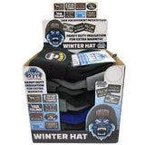 Cuffed Knit Hat Beanie with Patch - 12 Pieces Per Retail Ready Display 23366 POLAR GEAR