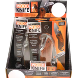 Pocket Knife with Wood Grain Handle - 6 Pieces Per Retail Ready Display 23384 ROUGHNECK