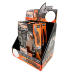 Pocket Knife with Wood Grain Handle - 6 Pieces Per Retail Ready Display 23384 ROUGHNECK