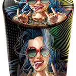 Full Print Butt Bucket Ashtray with LED Light - 6 Pieces Per Retail Ready Display 23385 SMOKEZILLA