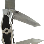 Pocket Knife Utility with 3 Blades - 6 Pieces Per Retail Ready Display 23388 ROUGHNECK