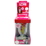 Valentine's Day Celebrate Love Jumbo Glass Keepsake - 2 Pieces Per Retail Ready Display 23400 KIPP BROTHERS
