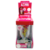 Valentine's Day Celebrate Love Jumbo Glass Keepsake - 2 Pieces Per Retail Ready Display 23400 KIPP BROTHERS