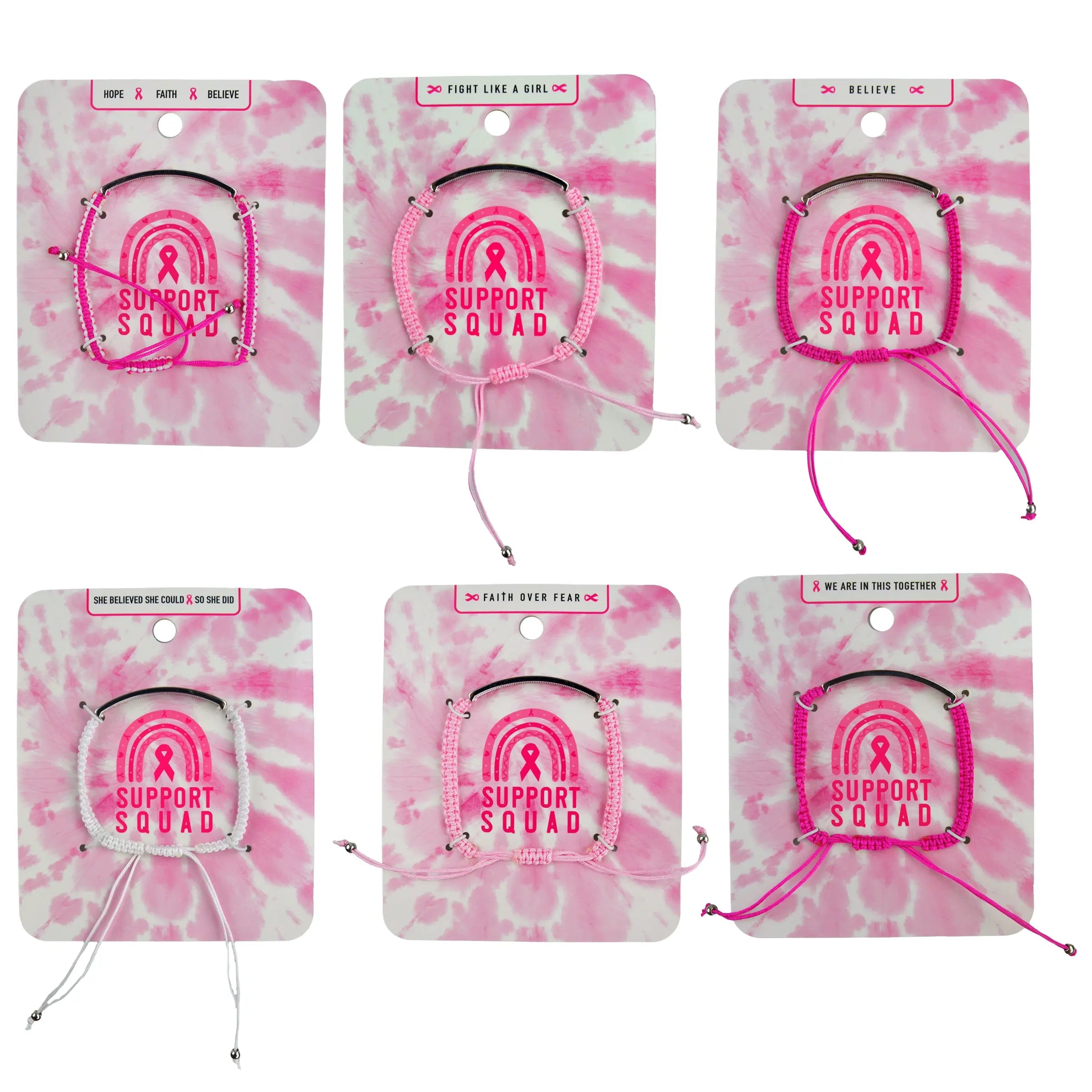 Breast Cancer Awareness Pink Assortment Floor Display - 117 Pieces Per Retail Ready Display 88417 NOVELTY INC
