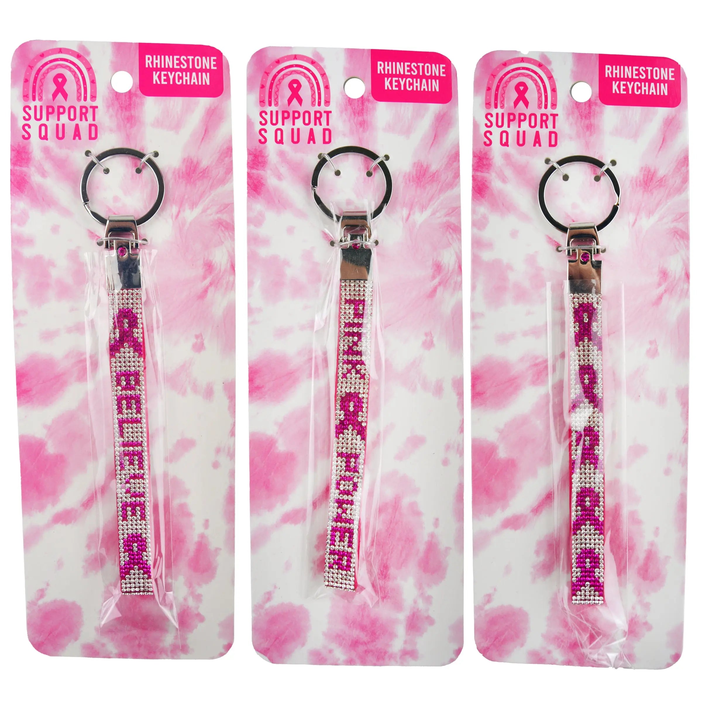 Breast Cancer Awareness Pink Assortment Floor Display - 117 Pieces Per Retail Ready Display 88417 NOVELTY INC