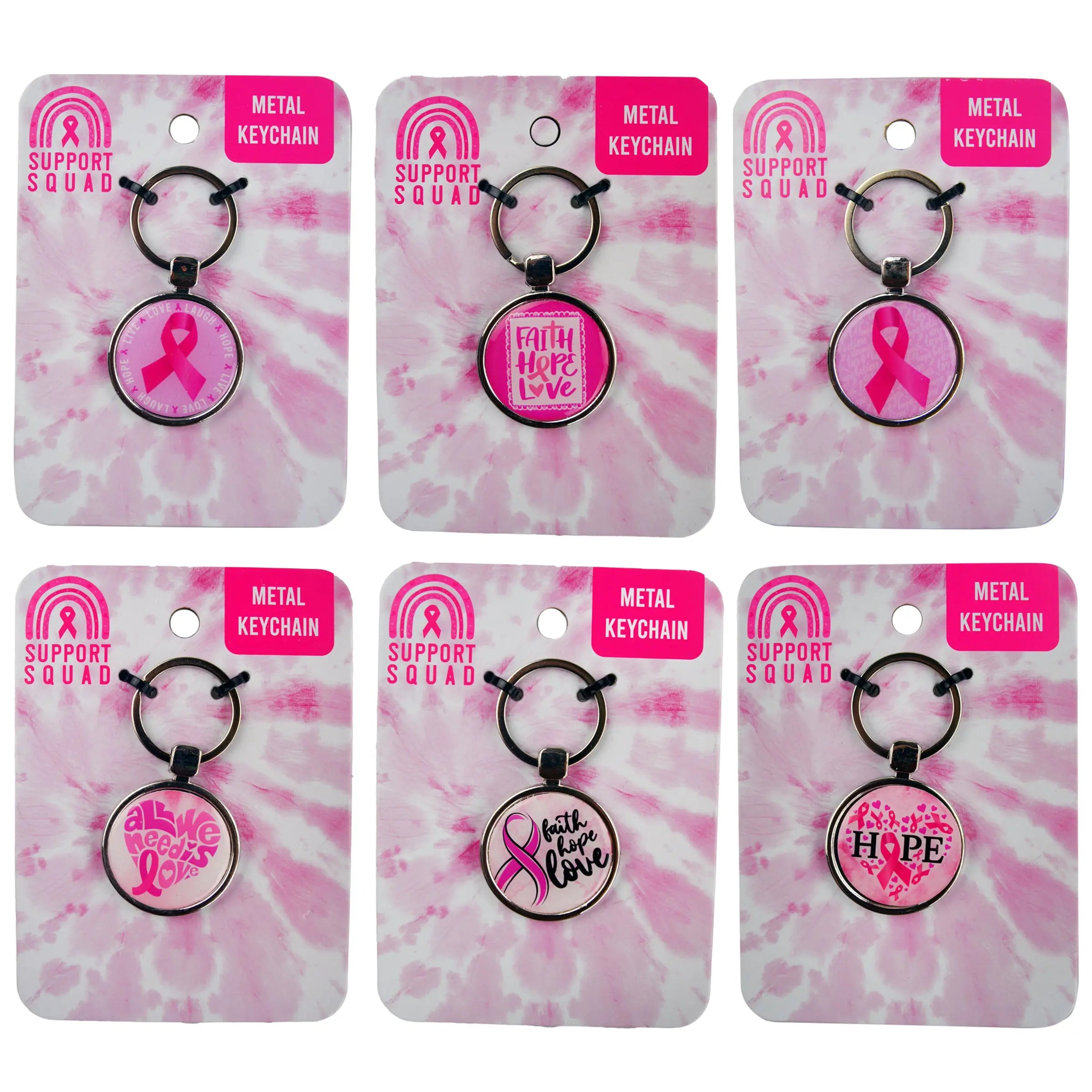 Breast Cancer Awareness Pink Assortment Floor Display - 117 Pieces Per Retail Ready Display 88417 NOVELTY INC