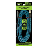 Charging Cable Wing Rack Assortment 10FT - 10 Pieces Per Pack 88422 GADGET GEAR