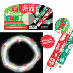 Christmas Light-Up Pop Tube - 24 Pieces Per Pack 23490 KIPP BROTHERS