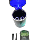 Light Show Butt Bucket Ashtray with Multi-Color LED Lights - 6 Pieces Per Retail Ready Display 23532 SMOKEZILLA