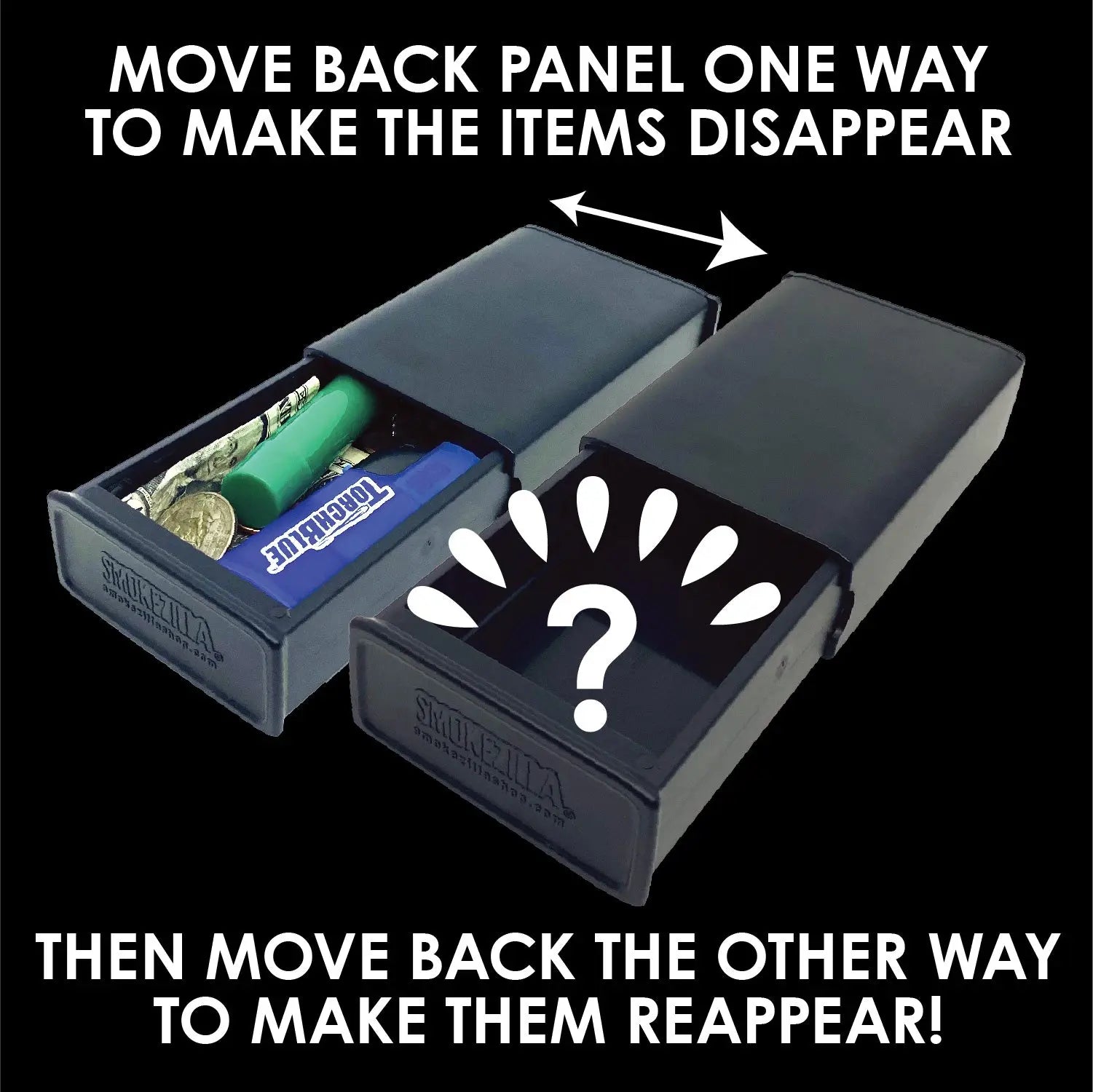 Plastic Magic Storage Box - 8 Pieces Per Retail Ready Display 23542 SMOKEZILLA