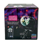Mood Light USB LED Disco Light with Suction Cup Mount - 4 Pieces Per Retail Ready Display 23575 CAR VIBEZ