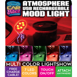 Mood Light Magnetic Lamp with Charging Cable - 12 Pieces Per Retail Ready Display 23576 CAR VIBEZ