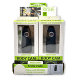 Body Cam with Micro Sd Card - 4 Pieces Per Retail Ready Display 23591 GADGET GEAR
