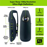 Body Cam with Micro Sd Card - 4 Pieces Per Retail Ready Display 23591 GADGET GEAR