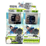 Waterproof Sport Camera with Micro Sd Card - 4 Pieces Per Retail Ready Display 23592 GADGET GEAR