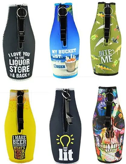 Neoprene 16 Oz Bottle Suit Cooler - 6 Pieces Per Retail Ready Display 23665 POLAR GEAR