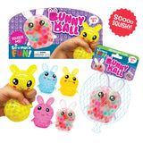 Squish and Squeeze Bunny Water Bead Toy - 12 Pieces Per Pack 23671 KIPP BROTHERS