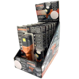 Car Charger  DC Dual Port USB / USB-C with Flashlight - 6 Pieces Per Retail Ready Display 23693 ROUGHNECK