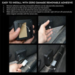 Car Door Light Projector with Assorted Designs - 6 Pieces Per Retail Ready Display 23694 CAR VIBEZ