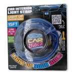 Car Interior Light Strip USB - 6 Pieces Per Retail Ready Display 23698 CAR VIBEZ