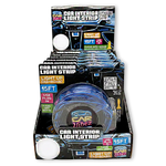 Car Interior Light Strip USB - 6 Pieces Per Retail Ready Display 23698 CAR VIBEZ