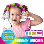 Wired Headphones Travel Pals Kids Plush with Retractable Cord - 4 Pieces Per Retail Ready Display 23699 KIPP BROTHERS