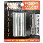 Magic Socket Tool with Drill Adapter - 6 Pieces Per Retail Ready Display 23709 ROUGHNECK