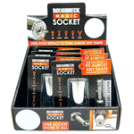 Magic Socket Tool with Drill Adapter - 6 Pieces Per Retail Ready Display 23709 ROUGHNECK