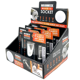 Magic Socket Tool with Drill Adapter - 6 Pieces Per Retail Ready Display 23709 ROUGHNECK