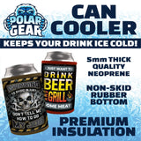 Neoprene Can & Bottle Cooler - 12 Pieces Per Retail Ready Display 23738 POLAR GEAR