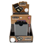 Canvas RFID Block Slim Wallet - 6 Pieces Per Retail Ready Display 23746 ROUGHNECK