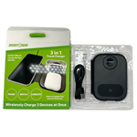 Wireless 3 in 1 Charging Travel Station - 4 Pieces Per Retail Ready Display 23754 GADGET GEAR