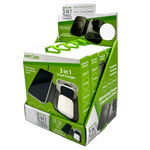 Wireless 3 in 1 Charging Travel Station - 4 Pieces Per Retail Ready Display 23754 GADGET GEAR