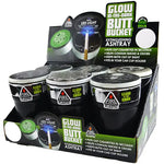 Glow in The Dark Printed Lid Butt Bucket Ashtray with LED Light - 6 Per Retail Ready Display 23786 SMOKEZILLA